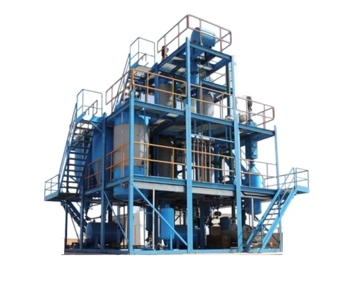 Used oil re-refining plant - 